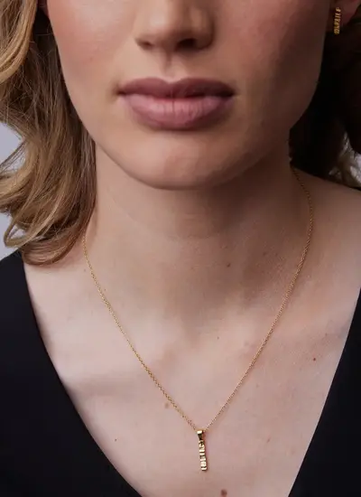 18k Gold Vermeil Burren Pendant